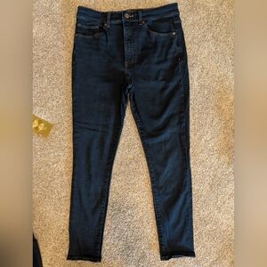 Express Women's Dark Indigo Skinny Jeans